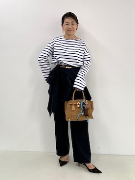 「アイテム（ピアス（両耳用））」を使った、nol mayumiiさん（レディース・160cm）の夏コーディネート