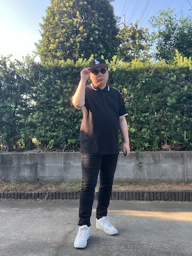 「アイテム（ポロシャツ）」を使った、ゆうさん（メンズ・166cm・30代）の夏コーディネート