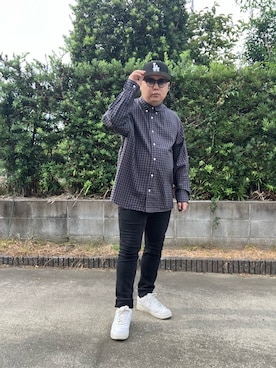 「アイテム（シューズ）」を使った、ゆうさん（メンズ・166cm・30代）の秋コーディネート