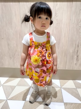 「RAGMART（ラグマート）のアイテム」を使った、KANOさん（キッズ・80cm）の春コーディネート
