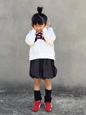 KANOさん（キッズ・100cm）の冬コーディネート