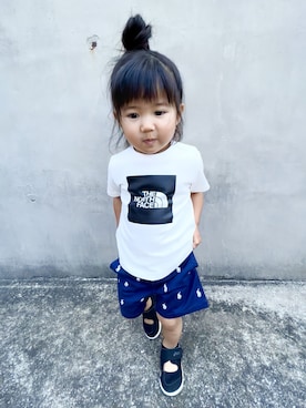 「POLO RALPH LAUREN CHILDRENSWEAR（ポロ ラルフ ローレン チルドレンズウェア）のアイテム（パンツ）」を使った、KANOさん（キッズ・80cm）の夏コーディネート