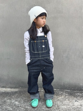 「6歳」｜KANOさん（キッズ・110cm）の春コーディネート