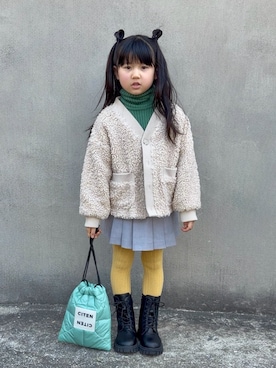 KANOさん（キッズ・100cm）の冬コーディネート