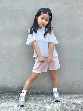 KANOさん（キッズ・110cm）の夏コーディネート