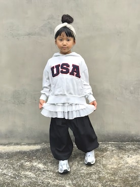 KANOさん（キッズ・100cm）の秋コーディネート