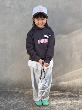 「アイテム（パンツ）」を使った、KANOさん（キッズ・100cm）の秋コーディネート