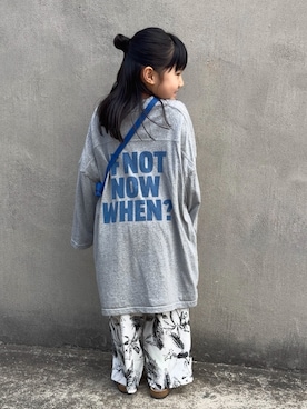 「CITEN（シテン）のアイテム」を使った、KANOさん（キッズ・110cm）の春コーディネート