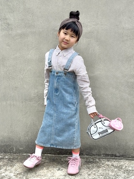「6歳」｜KANOさん（キッズ・110cm）の春コーディネート