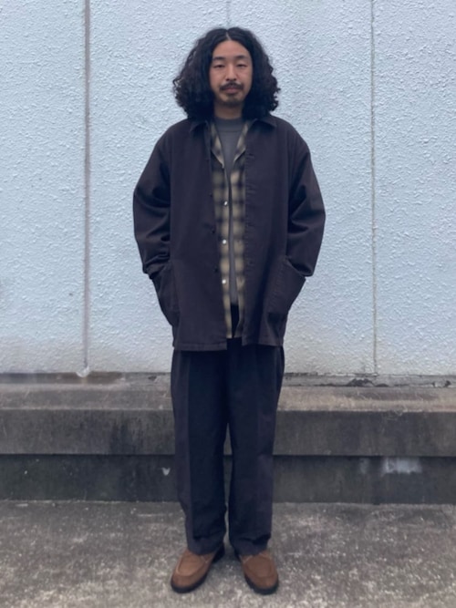 ＜Steven Alan＞ ツイル ガーメントダイ ワーク ジャケット BEAUTY&YOUTH UNITED ARROWS｜<Steven Alan> ツイル ガーメントダイ