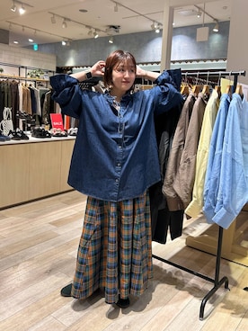「LEPSIM（レプシィム）のアイテム」を使った、ユウカさん（レディース・154cm）の夏コーディネート