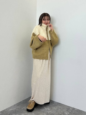 「アイテム（その他シューズ）」を使った、ユウカさん（レディース・154cm・20代）の秋コーディネート