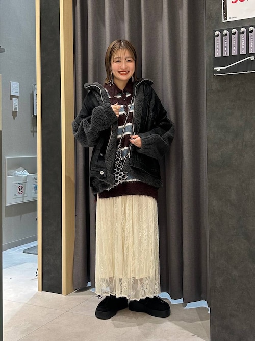 デニムボアドッキングジャケット 593752（デニムジャケット）｜LEPSIM