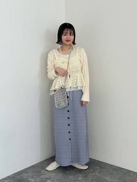 ユウカさん（レディース・154cm）の春コーディネート