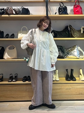 「低身長_LEPSIM」｜ユウカさん（レディース・154cm）の冬コーディネート