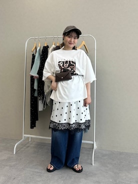 ユウカさん(レディース・154cm)の夏コーディネート
