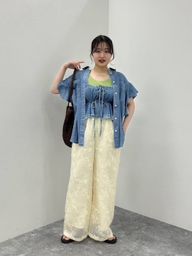 ユウカさん(レディース・154cm)の春コーディネート