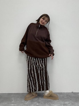 「アイテム（その他トップス）」を使った、ユウカさん（レディース・154cm）の秋コーディネート