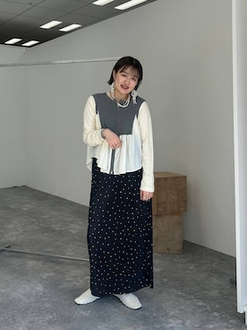 ユウカさん（レディース・154cm）の春コーディネート