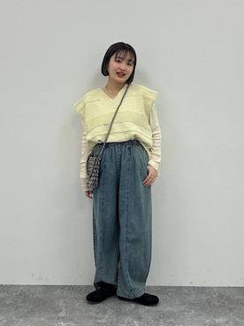 ユウカさん(レディース・154cm)の冬コーディネート