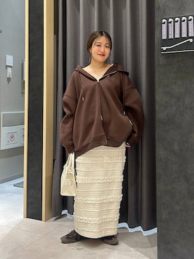 ユウカさん（レディース・154cm）の冬コーディネート