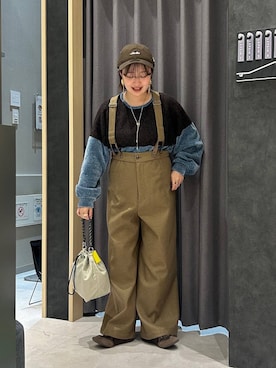 「LEPSIM」｜ユウカさん（レディース・154cm）の秋コーディネート