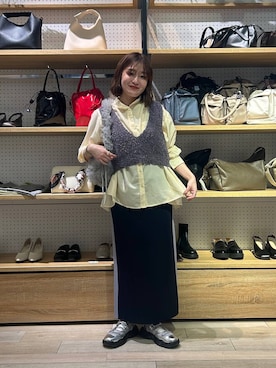 ユウカさん（レディース・154cm）の冬コーディネート