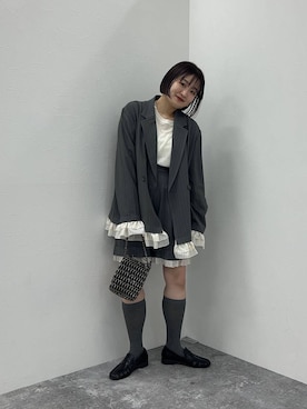 ユウカさん（レディース・154cm）の春コーディネート