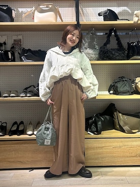「低身長_LEPSIM」｜ユウカさん（レディース・154cm）の冬コーディネート
