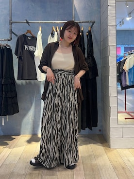 「LEPSIM（レプシィム）のアイテム」を使った、ユウカさん（レディース・154cm）の夏コーディネート