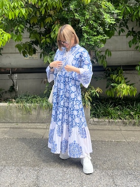 harunaさん（レディース・157cm）の春コーディネート