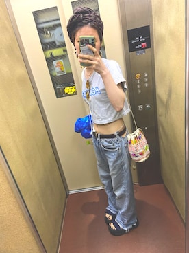 「BLANC..（ブラン）のアイテム」を使った、SEiさん（レディース・160cm）の夏コーディネート