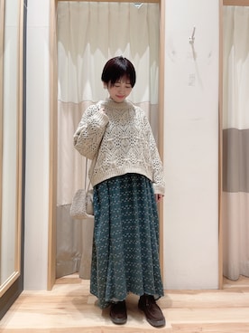 おり（151cm）さん（レディース・151cm）の冬コーディネート