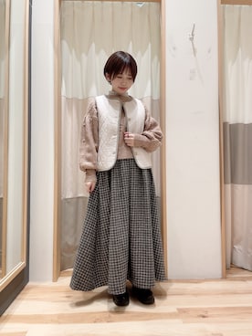 おり（151cm）さん（レディース・151cm）の冬コーディネート