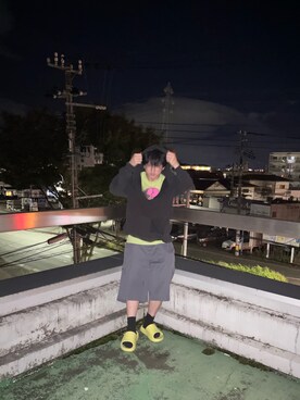 「アイテム（サンダル、その他）」を使った、おくださん（メンズ・175cm）の秋コーディネート