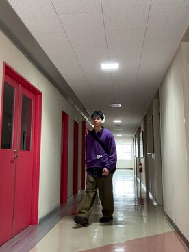 「MERRELL（メレル）のアイテム」を使った、おくださん（メンズ・175cm）の春コーディネート