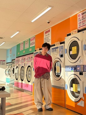 「The Flat Head（ザ・フラットヘッド）のアイテム」を使った、勝手に投稿するマンさん（メンズ・175cm）の秋コーディネート