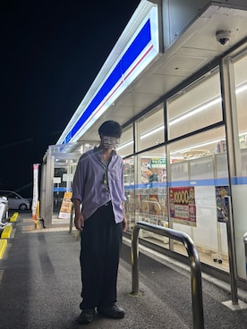 「アイテム（財布/小物）」を使った、おくださん（メンズ・175cm）の秋コーディネート