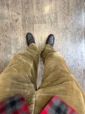 「アイテム（シャツ/ブラウス）」を使った、60converse70さん（メンズ・177cm）の冬コーディネート