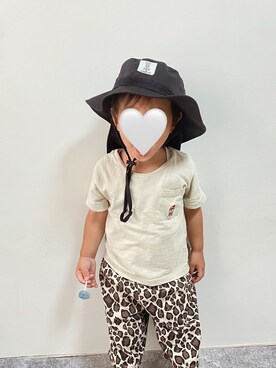 「西松屋コーデ」｜𝒎𝒊𝒔𝒐さん（キッズ・90cm）の夏コーディネート