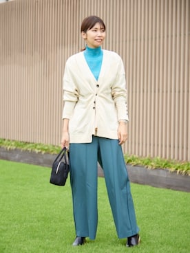LANVIN en Bleu STAFFさん(レディース・166cm)の秋コーディネート