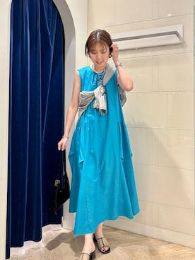 「肩掛け」｜nol kuriharaさん（レディース・161cm）の夏コーディネート