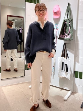 「NOLLEY’S Sophi（ノーリーズソフィ）のアイテム」を使った、akiyamaさん（レディース・168cm）の秋コーディネート