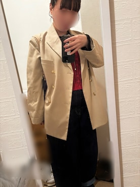 「アイテム（その他トップス）」を使った、maiさん（レディース・152cm）の秋コーディネート