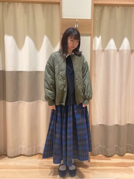 もももさん（レディース・164cm）の秋コーディネート