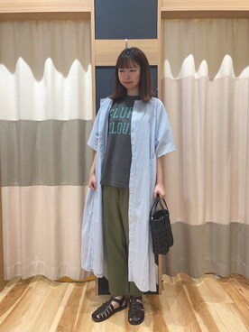 もももさん（レディース・164cm）の夏コーディネート
