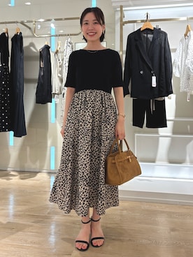 「ドッキングワンピ」｜ nolleys   sugimo  さん（レディース・159cm）の秋コーディネート