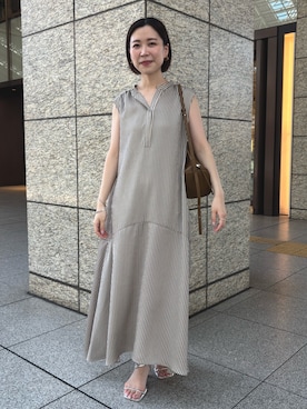 「NOLLEY’S（ノーリーズ）のアイテム（ワンピース/ドレス）」を使った、 nolleys   sugimo  さん（レディース・159cm）の夏コーディネート