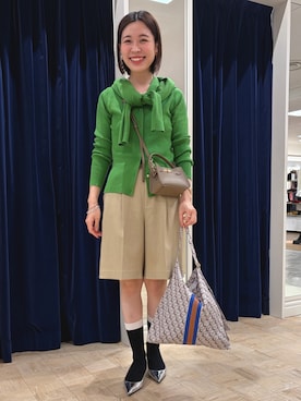 「アイテム（レッグウェア）」を使った、 nolleys   sugimo  さん（レディース・159cm）の秋コーディネート