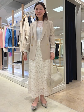 「grace grace （グラスグラス）のアイテム」を使った、 nolleys   sugimo  さん（レディース・159cm）の冬コーディネート